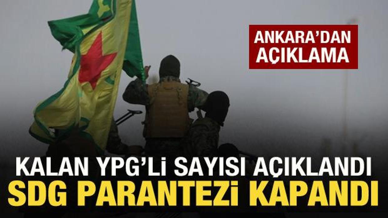 G&uuml;venlik kaynakları duyurdu: Suriye'de SDG yapısı dağıldı