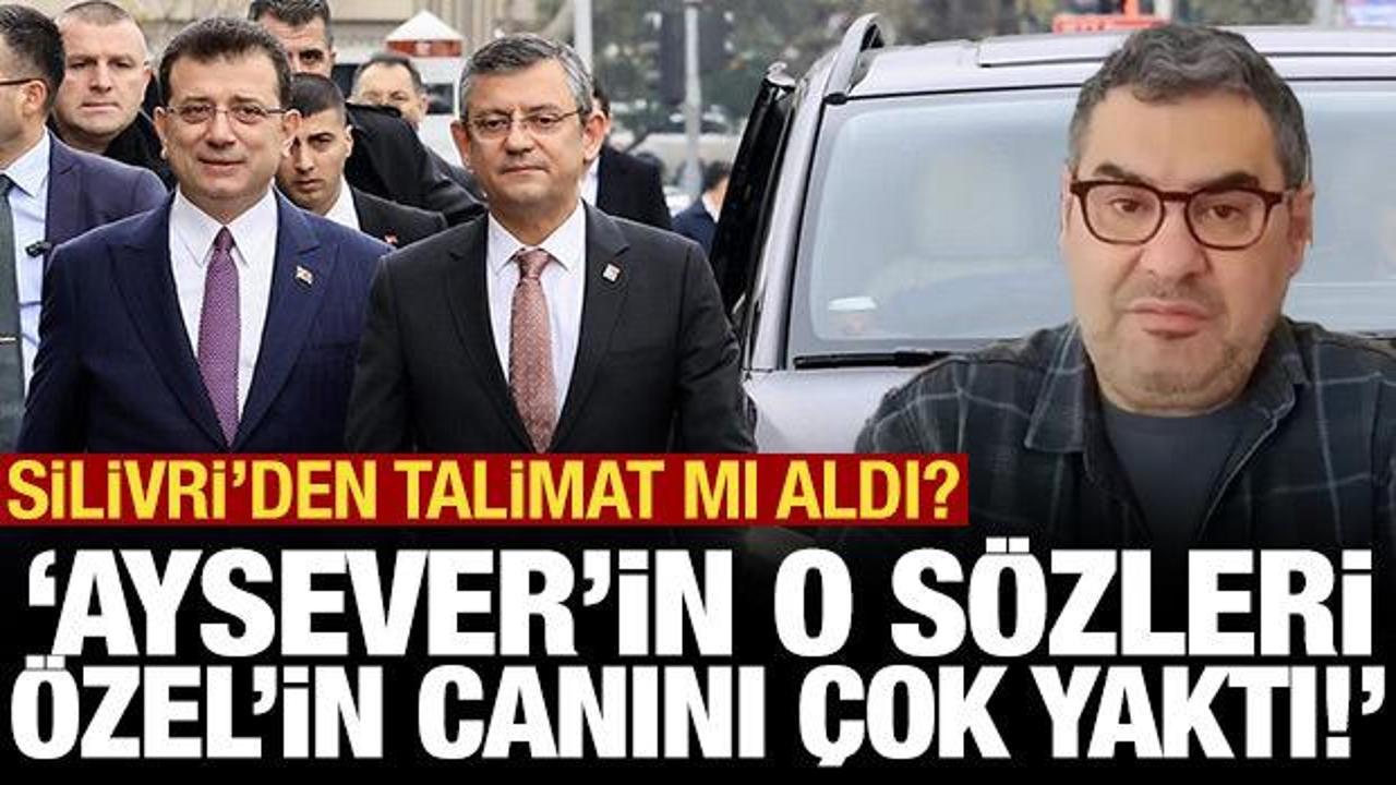 "Hırsızın elini sıkmam" demişti: Aysever'in s&ouml;zleri &Ouml;zg&uuml;r &Ouml;zel'in canını &ccedil;ok yaktı!