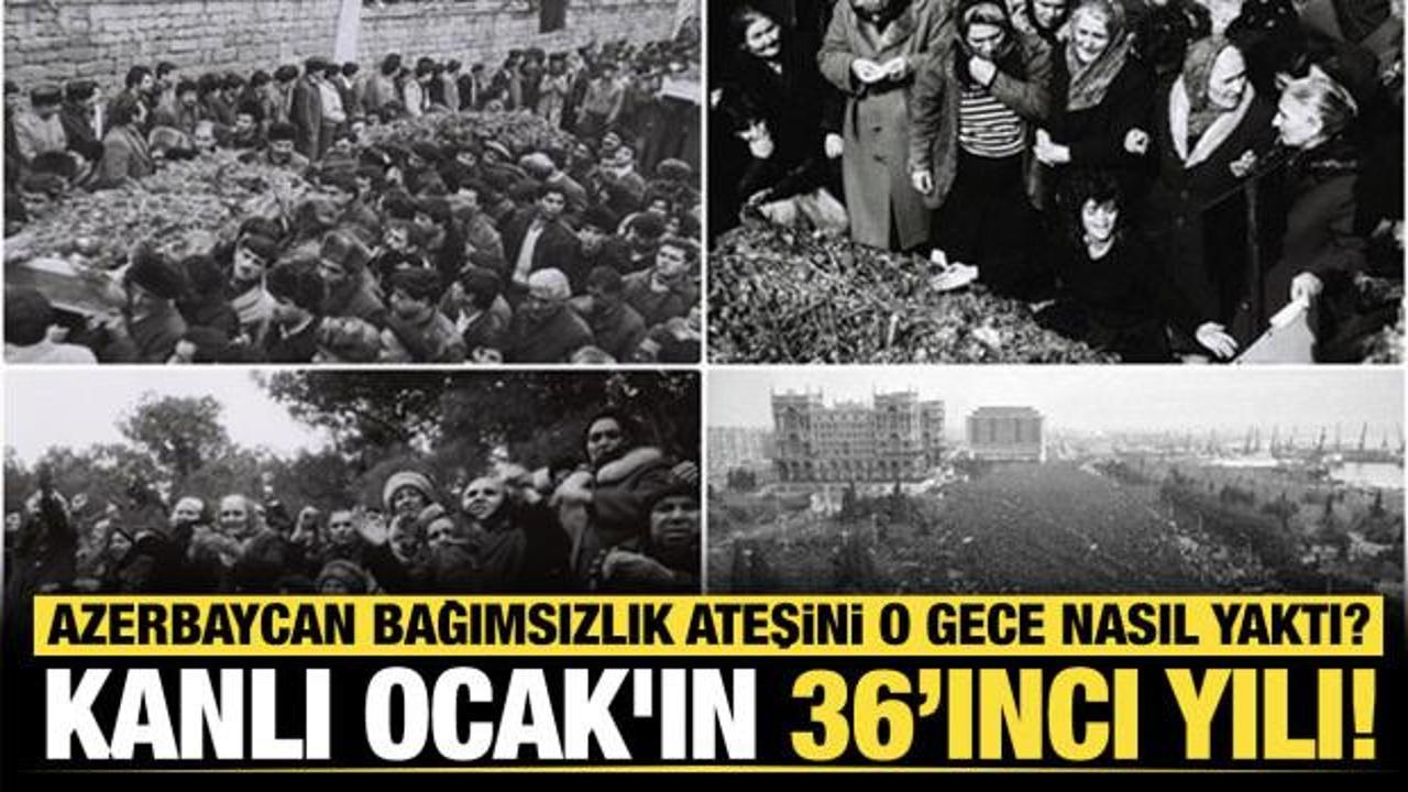  Kanlı Ocak'ın 36. yılı: Azerbaycan bağımsızlık ateşini o gece nasıl yaktı?