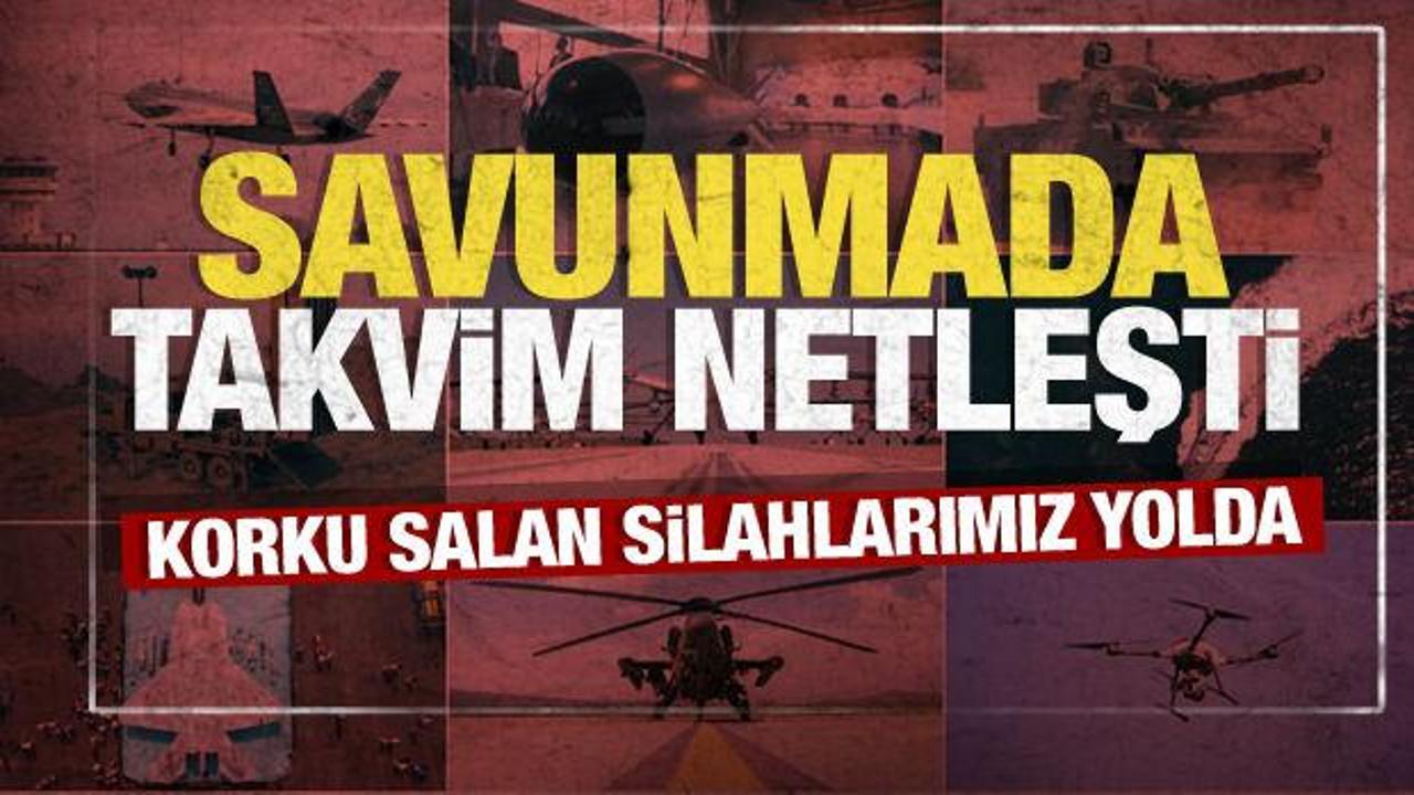 Korku salan silahlarımız yolda! T&uuml;rkiye'nin yerli kanatlarında takvim netleşti