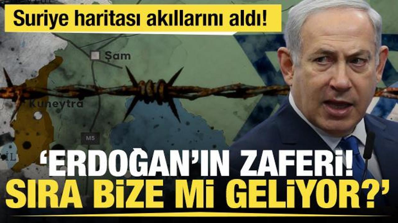 "Sıra bize mi geliyor?" İsrail basınında Suriye yorumu: Erdoğan'ın stratejik zaferi