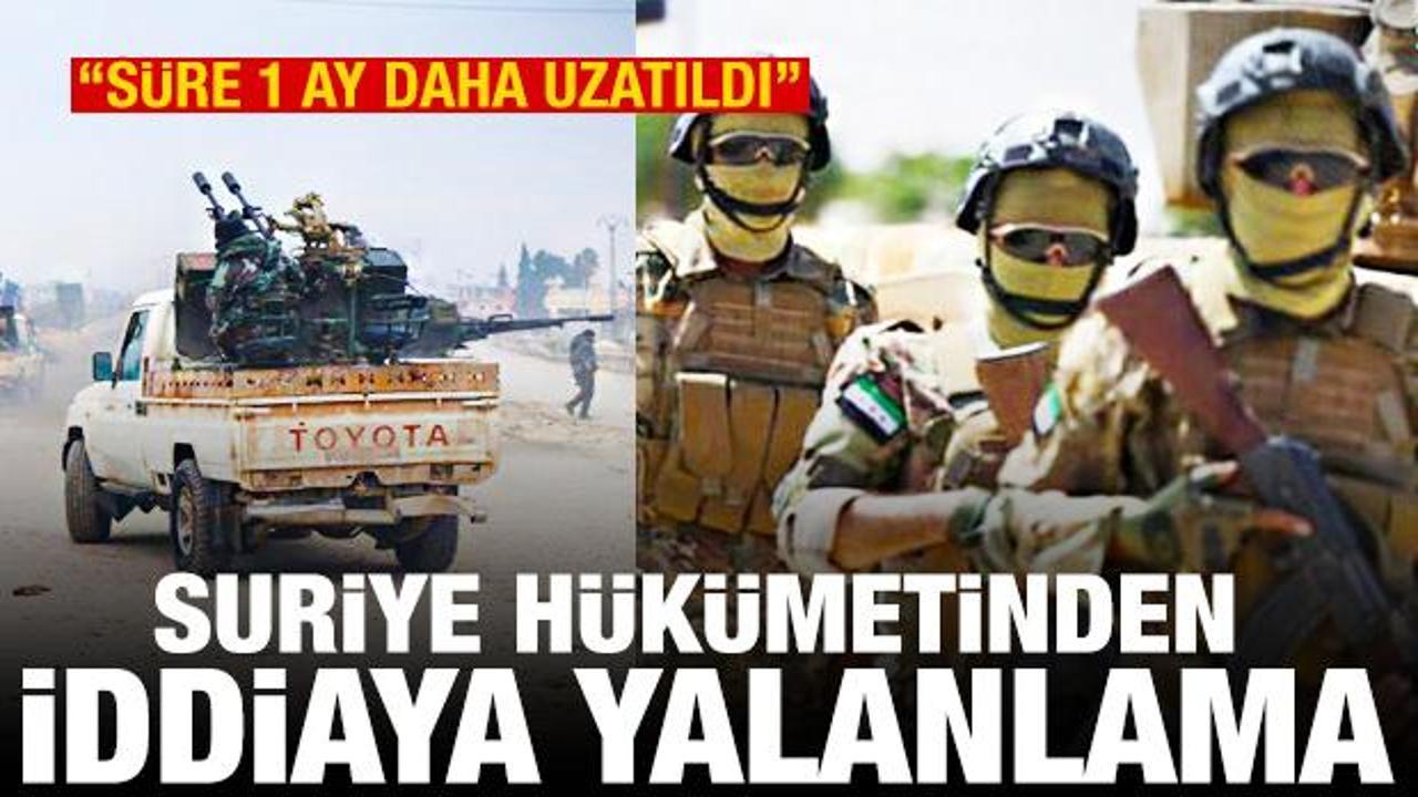 "Suriye ile SDG arasındaki ateşkes uzatıldı" iddiasına yalanlama