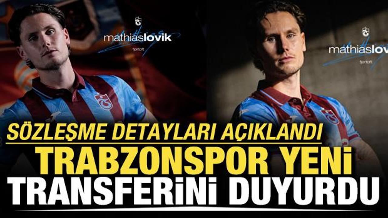 Trabzonspor yeni transferini duyurdu