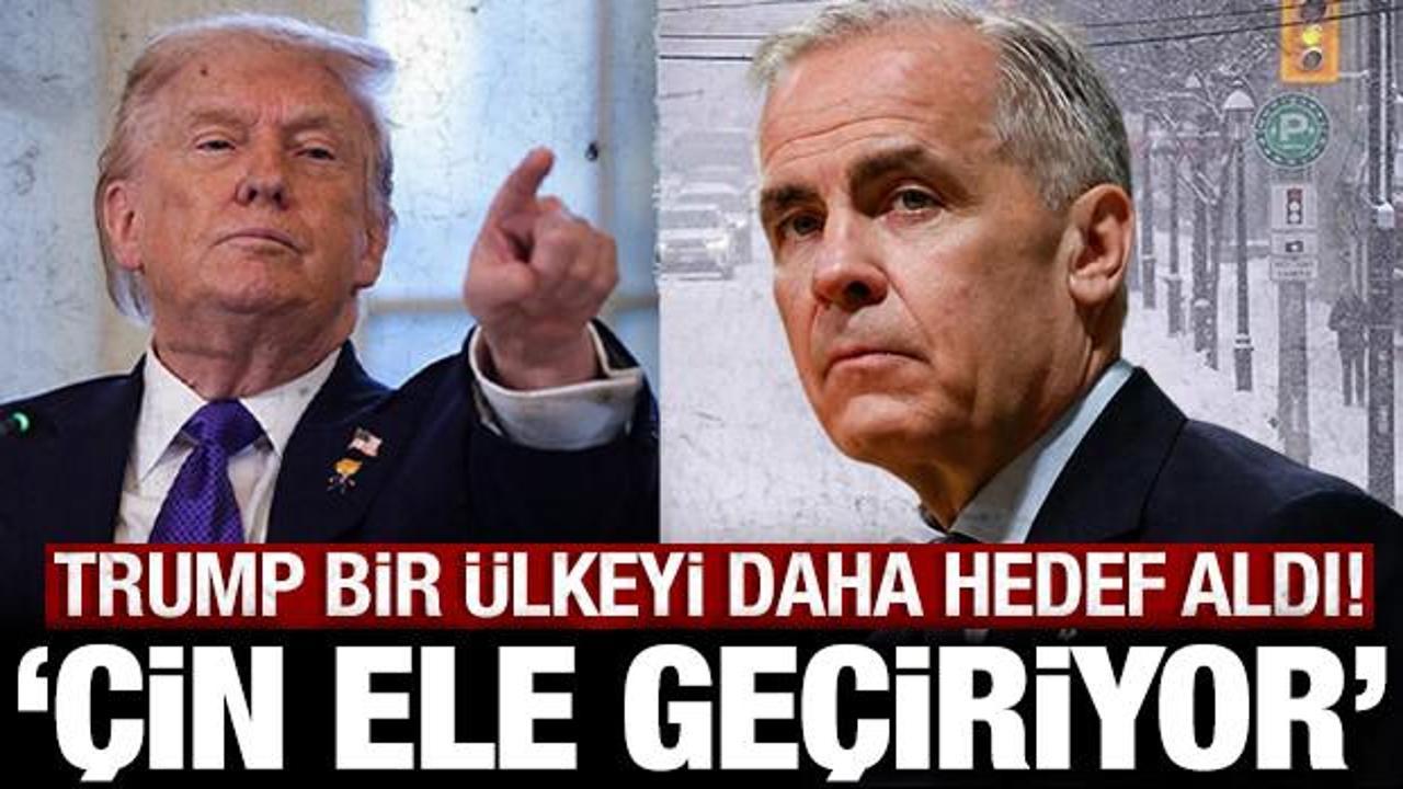 Trump bir &uuml;lkeyi daha hedef aldı: &Ccedil;in orayı ele ge&ccedil;iriyor!