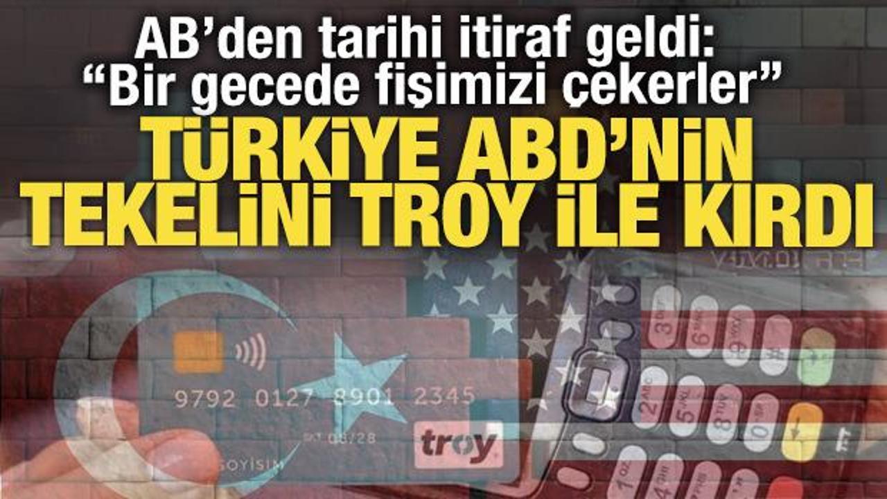 T&uuml;rkiye &ouml;deme sistemlerinde bağımsızlığı TROY ile kazandı! 90 milyona ulaştı