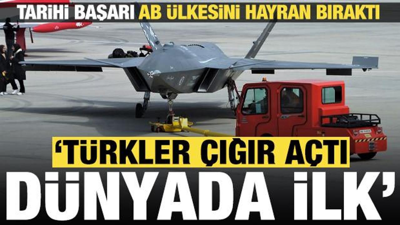 AB &uuml;lkesinden 'T&uuml;rkiye' yorumu: &Ccedil;ığır a&ccedil;tılar, d&uuml;nyada bir ilk...