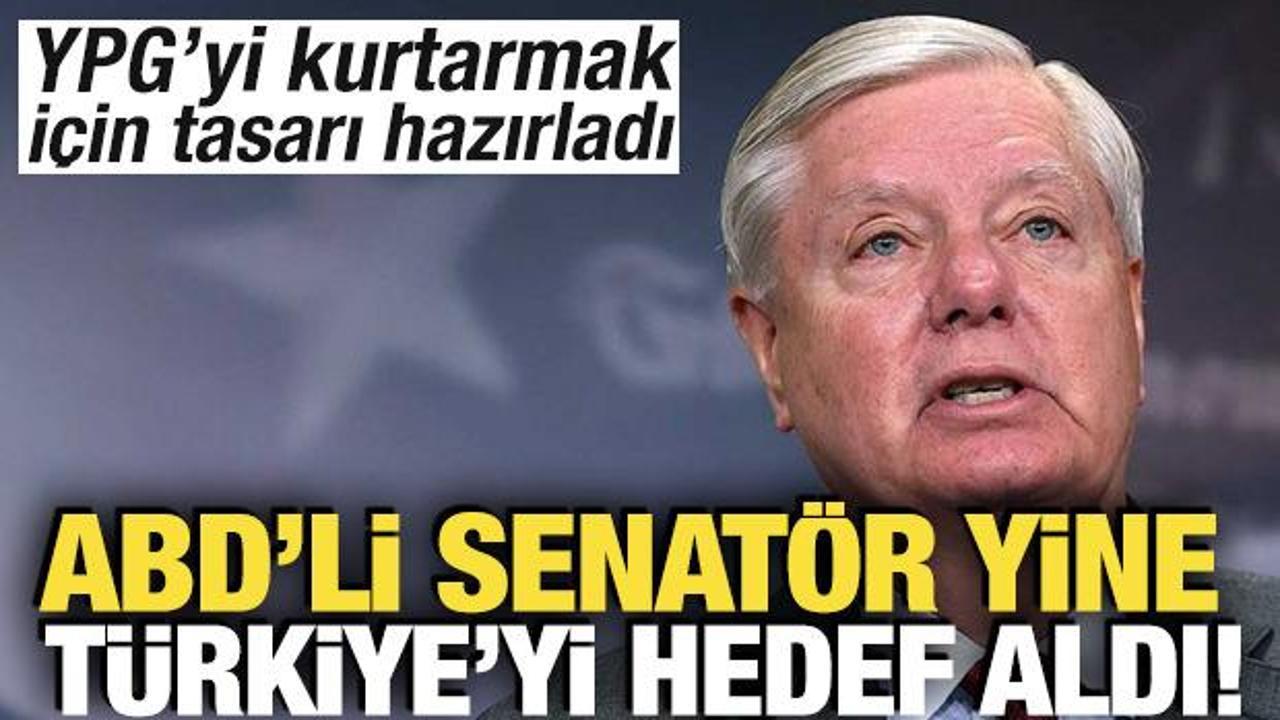 ABD'li senat&ouml;r yine T&uuml;rkiye'yi hedef aldı! YPG'yi kurtarmak i&ccedil;in tasarı hazırladı
