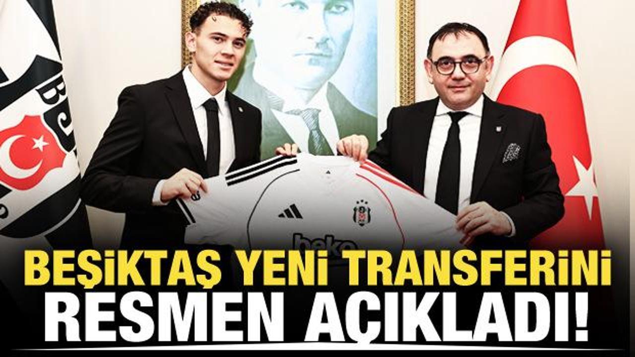 Beşiktaş yeni transferini TFF'ye bildirdi
