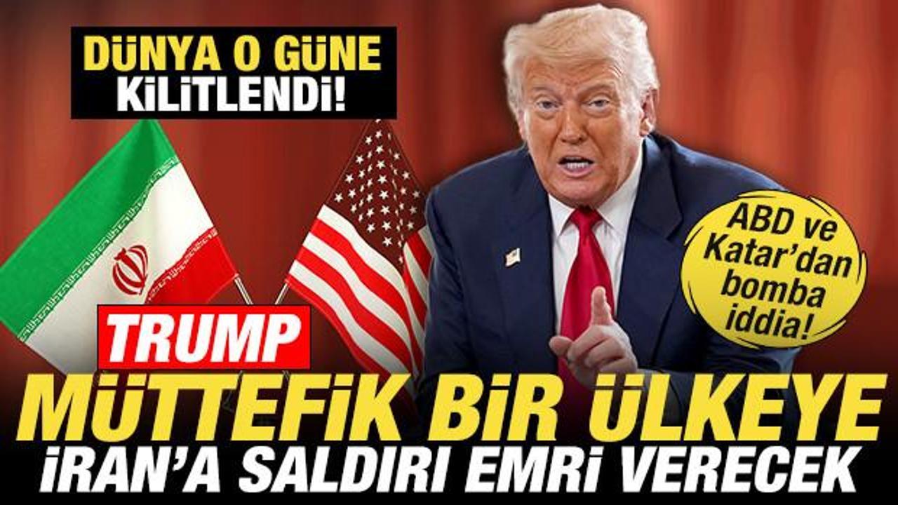 Bomba iddia: Trump m&uuml;ttefik &uuml;lkeye İran'a saldırı emri verecek! D&uuml;nya o g&uuml;ne kilitlendi
