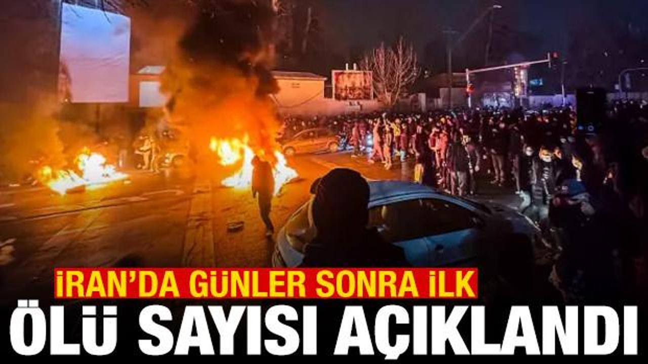İran'da g&uuml;nler sonra ilk! &Ouml;l&uuml; sayısı a&ccedil;ıklandı
