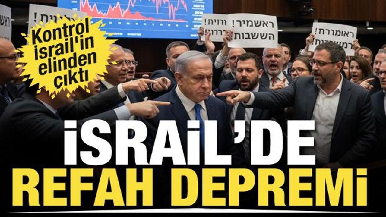 İsrail siyasetinde Refah &ccedil;atlağı: Kontrol İsrail'in elinden &ccedil;ıktı