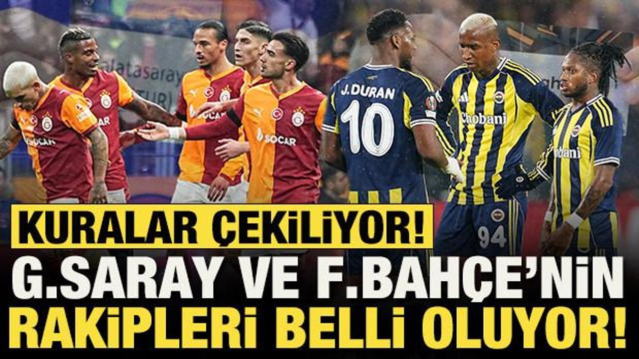 Kuralar &ccedil;ekiliyor: Galatasaray ve Fenerbah&ccedil;e'nin rakibi belli oluyor