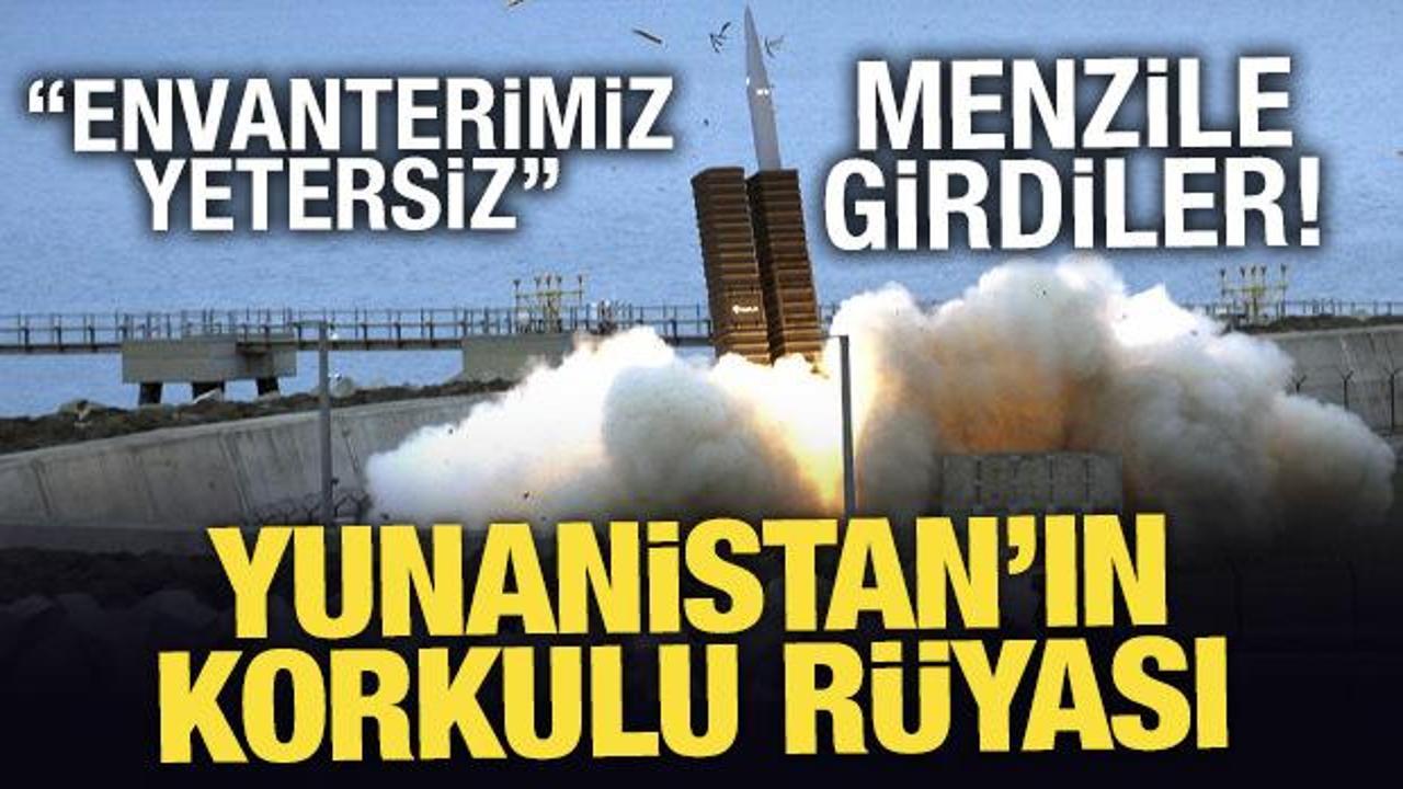 Menzile girdiler! Yunan basını: TAYFUN'u engelleyecek envanterimiz yok