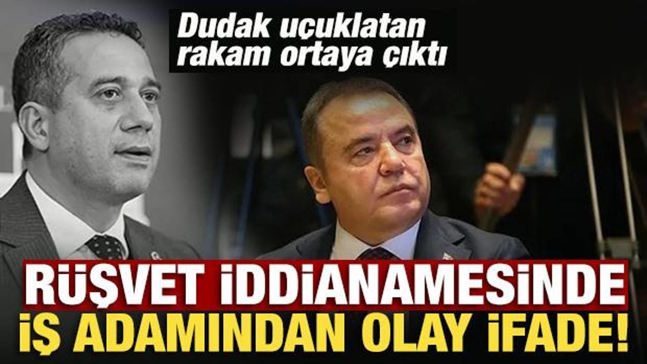 R&uuml;şvet iddianamesinde iş adamından olay ifade! CHP'li Başarır'a 10 milyon TL ve daire...