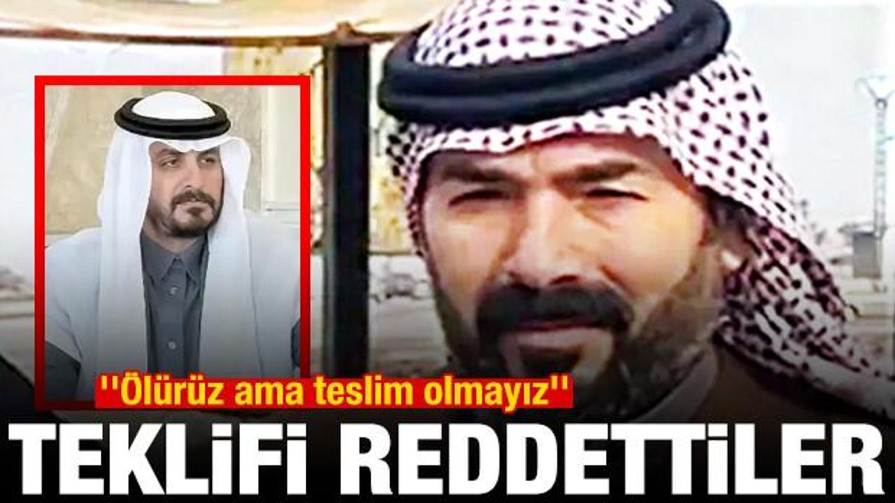 SDG'nin t&uuml;m tekliflerini reddettiler: &Ouml;l&uuml;r&uuml;z ama teslim olmayız