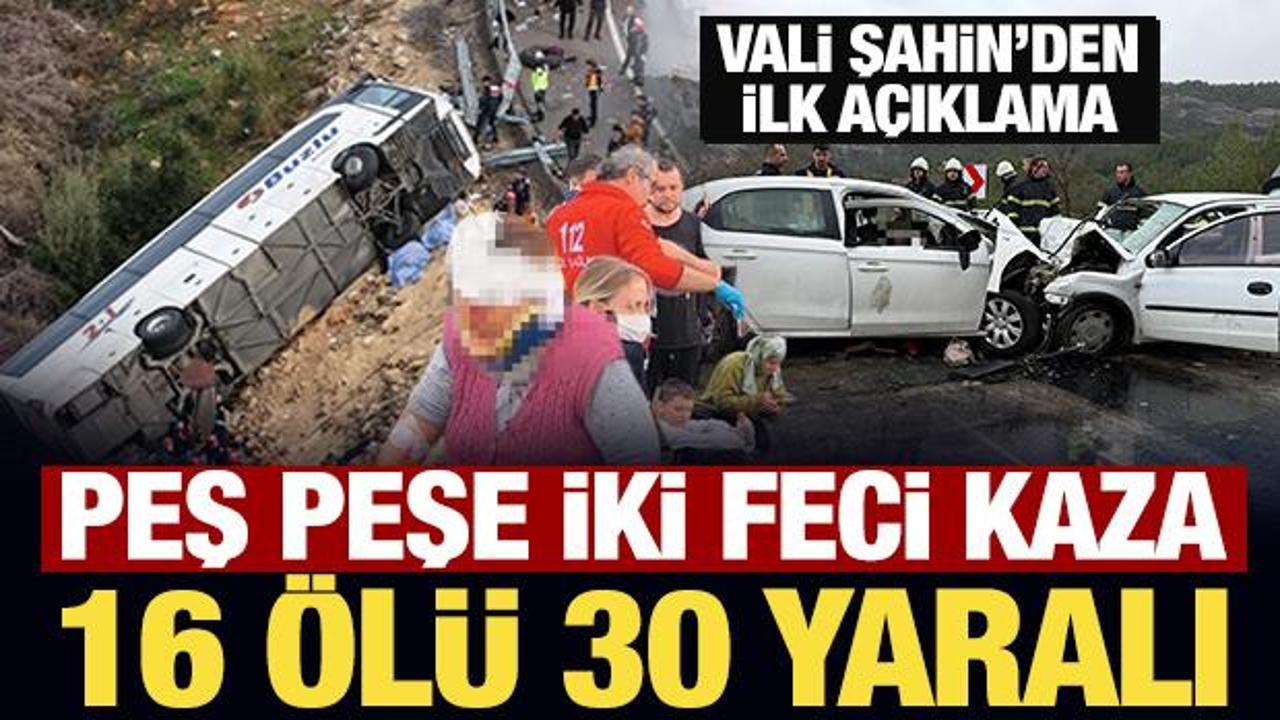 Son Dakika: Antalya ve Burdur'dan peş peşe kahreden haberler: &Ccedil;ok sayıda &ouml;l&uuml; ve yaralı var