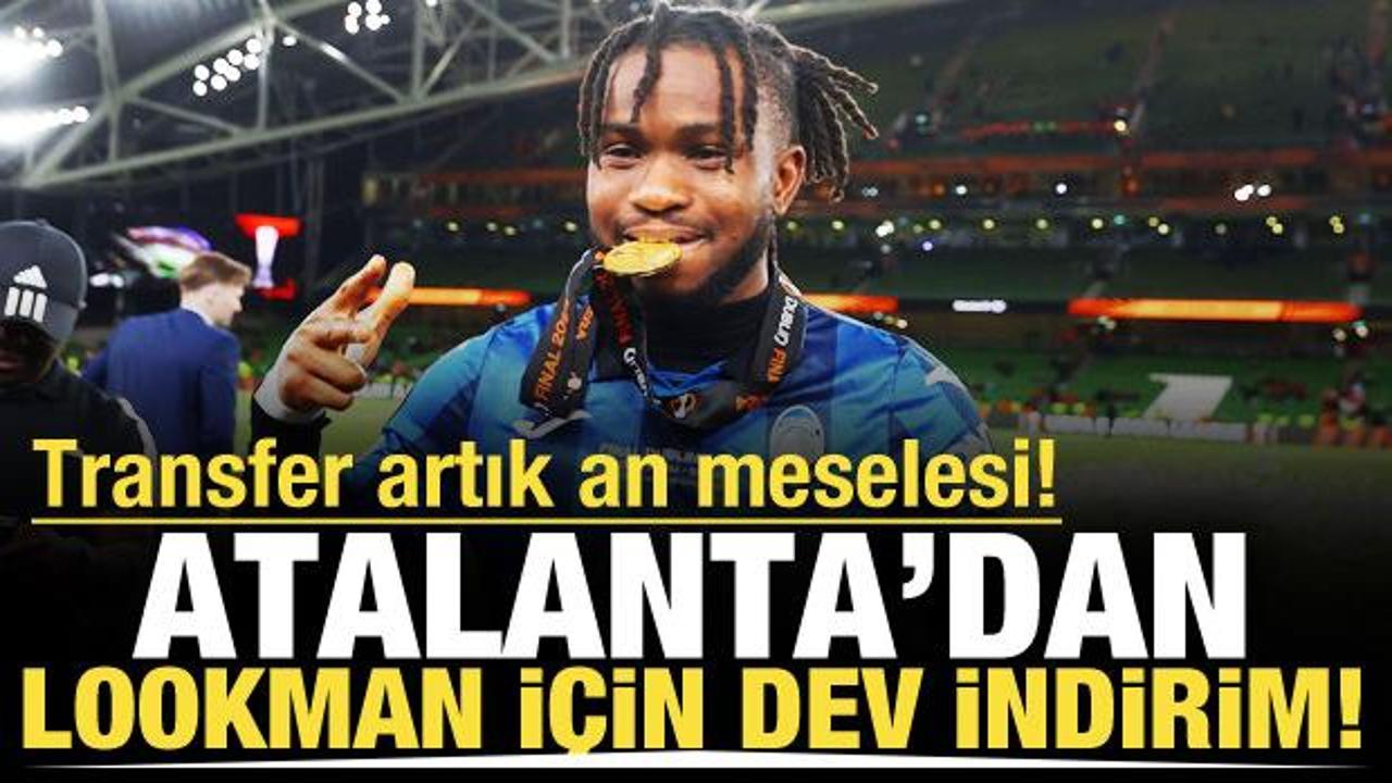 S&uuml;per Lig devi yeniden masada! Atalanta'dan Lookman i&ccedil;in dev indirim