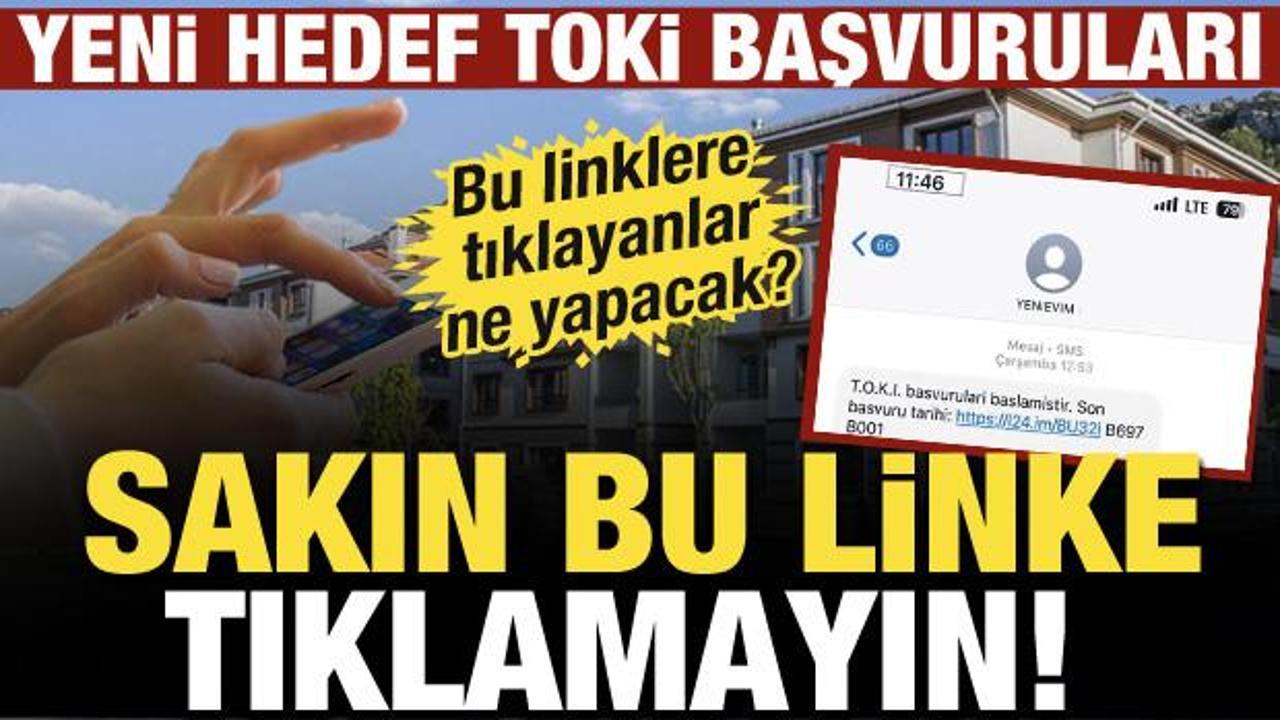 TOKİ hayali kuranlar dikkat! sakın linke tıklamayın: Bir tıklamayla 5 bin lira buhar oldu