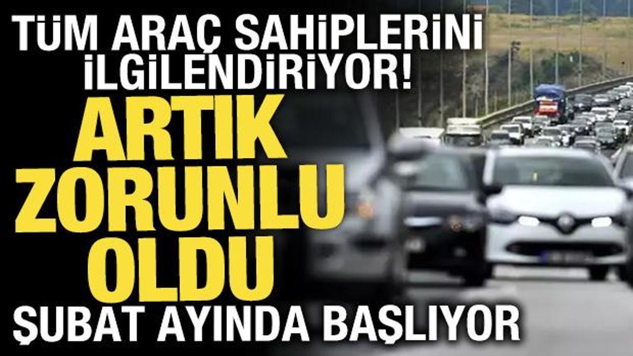 T&uuml;m ara&ccedil; sahiplerin ilgilendiriyor! Şubat'ta başlıyor, plaka basım &uuml;creti belli oldu
