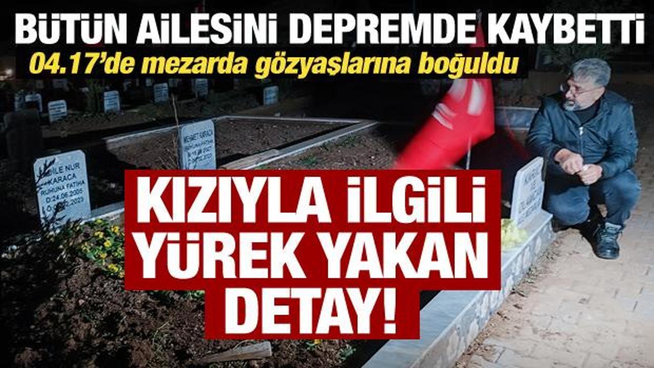 6 Şubat&rsquo;ın ardından bitmeyen bekleyiş! Depremde t&uuml;m ailesini kaybetti, kızı hala kayıp