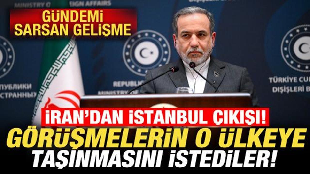 ABD'den bomba iddia: İran'dan İstanbul &ccedil;ıkışı! G&ouml;r&uuml;şmelerin o &uuml;lkeye taşınmasını istediler