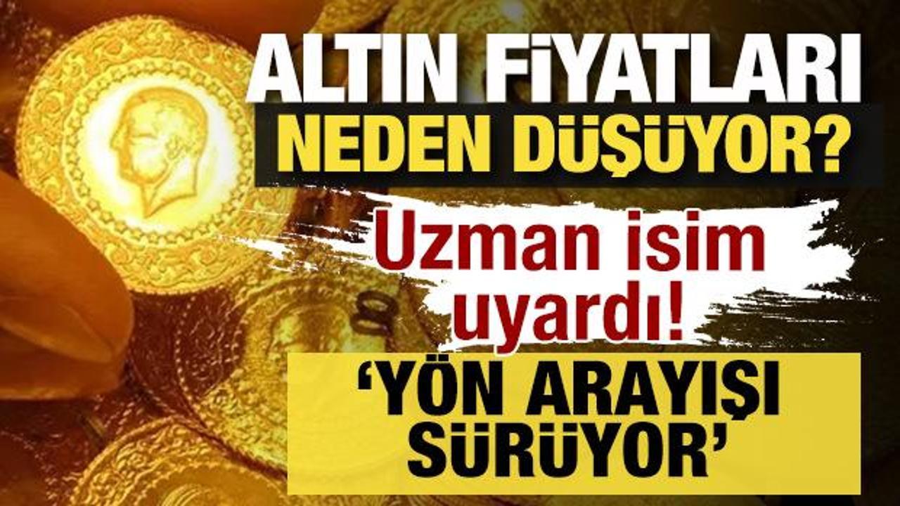 Altın ve g&uuml;m&uuml;ş neden d&uuml;şt&uuml;? Y&ouml;n arayışı s&uuml;r&uuml;yor 