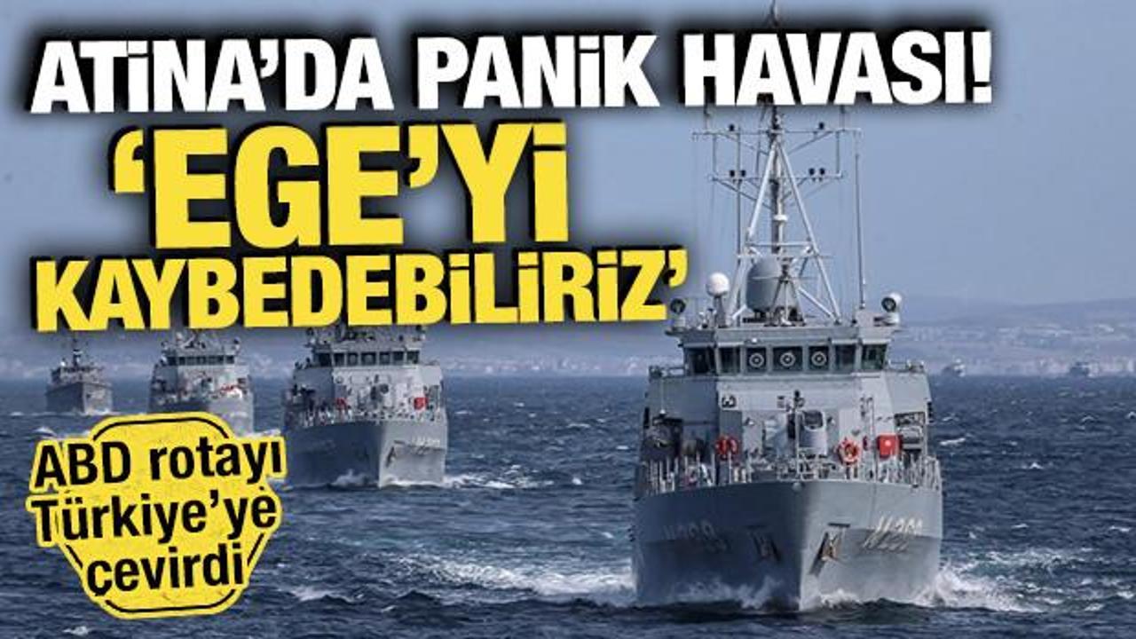 Atina’da panik havası: Ege’yi kaybedebiliriz! ABD rotayı Türkiye’ye çevirdi