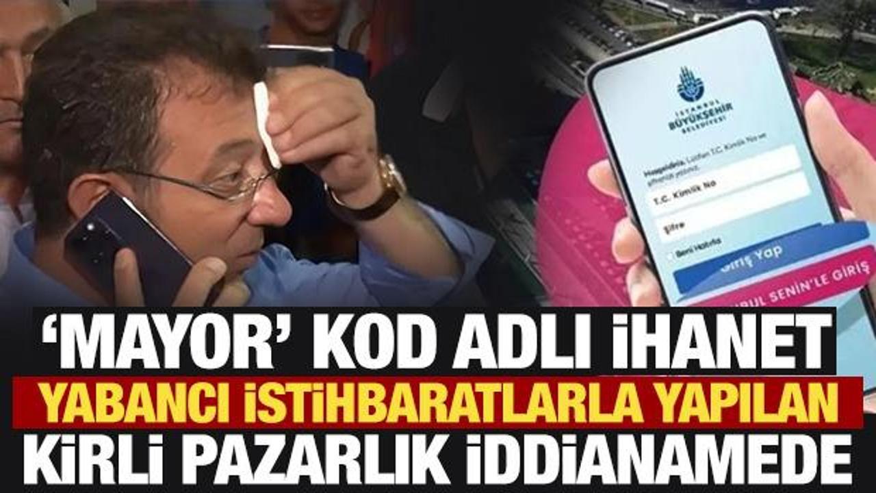 Casusluk iddianamesi hazır! 'İmamoğlu &ccedil;ıkar ama&ccedil;lı su&ccedil; &ouml;rg&uuml;t&uuml;' davasında sıcak gelişme