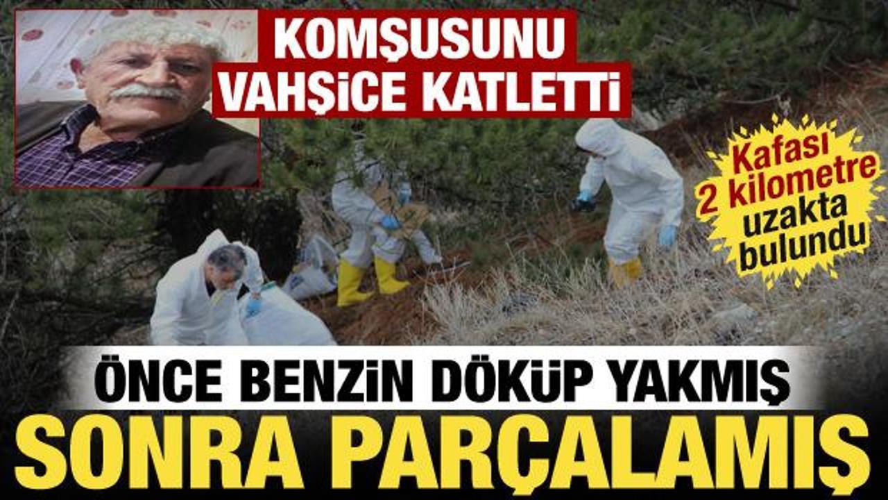 &Ccedil;orum&rsquo;da kan donduran cinayet: Komşusunu &ouml;ld&uuml;r&uuml;p 6 par&ccedil;aya ayırdı