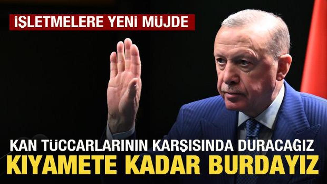 Cumhurbaşkanı Erdoğan: Kıyamete kadar burada olacağız!