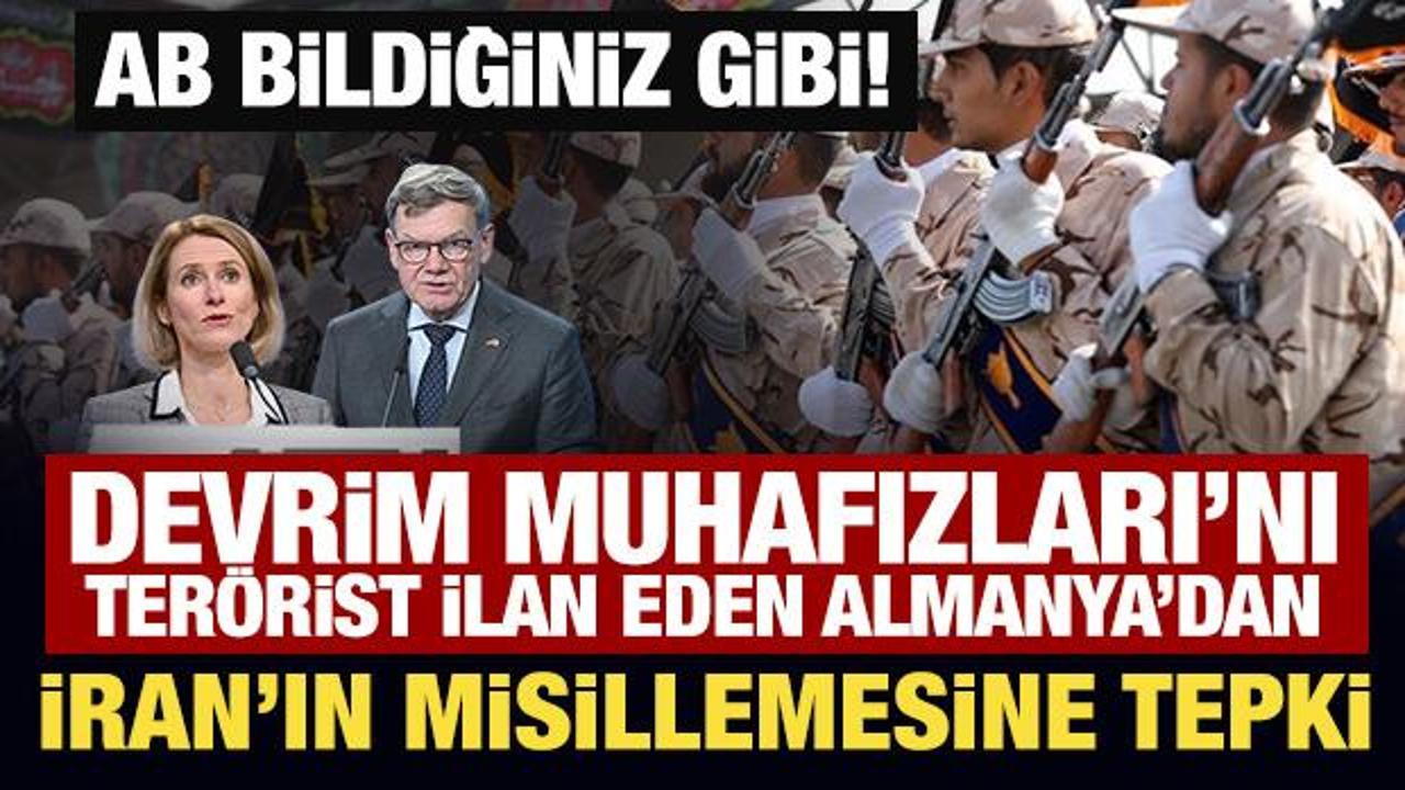 Devrim Muhafızları'nı ter&ouml;rist ilan eden Almanya'dan İran'ın misillemesine tepki