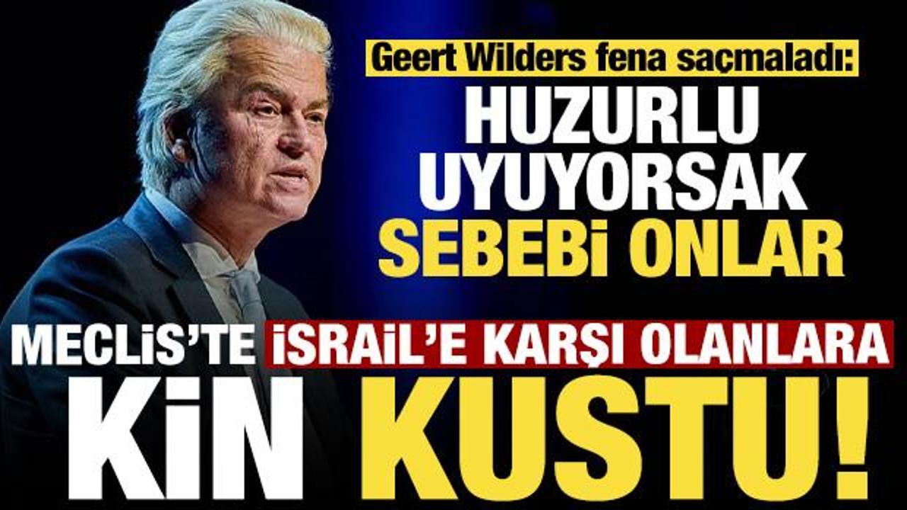 Fena sa&ccedil;maladı, İsrail'e karşı olanlara kin kustu: Bizim i&ccedil;in savaşıyorlar...
