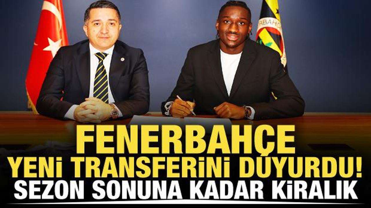 Fenerbah&ccedil;e Sidiki Cherif&rsquo;i kadrosuna kattığını a&ccedil;ıkladı