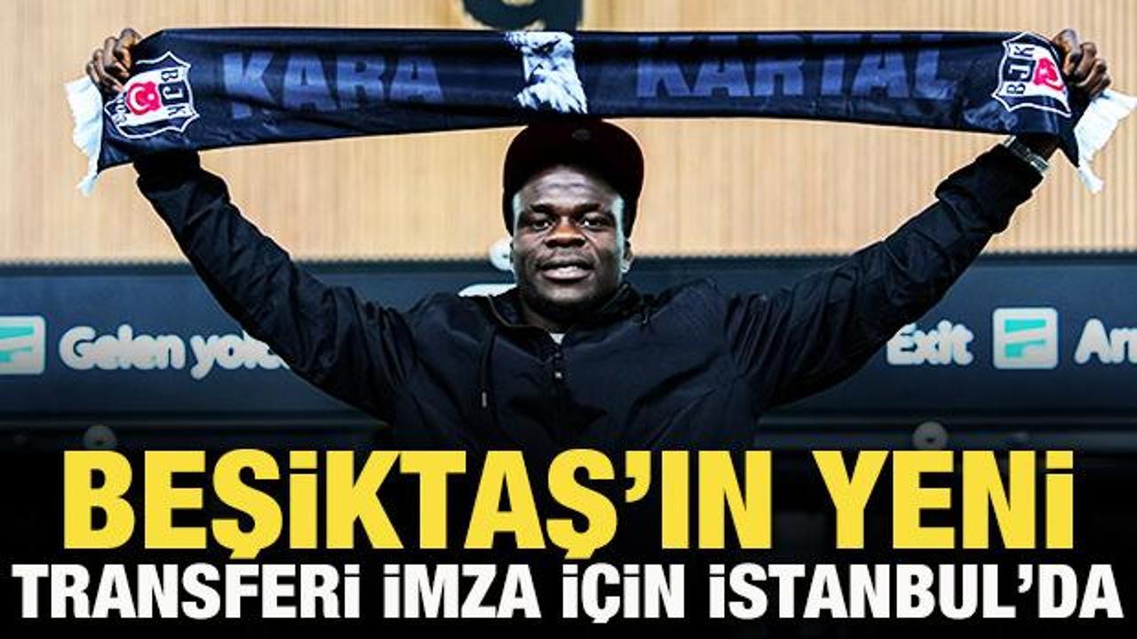 G&ouml;ztepeli futbolcu Junior Olaitan, Beşiktaş i&ccedil;in İstanbul'da