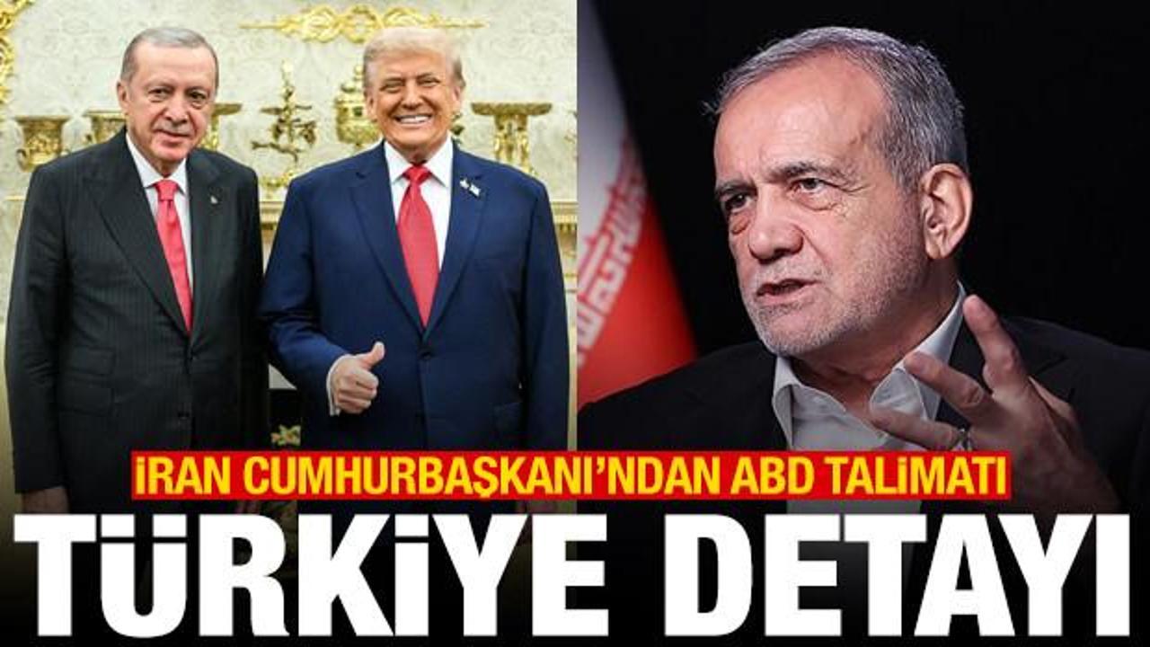 İran Cumhurbaşkanı'ndan ABD talimatı! Dikkat &ccedil;eken T&uuml;rkiye detayı
