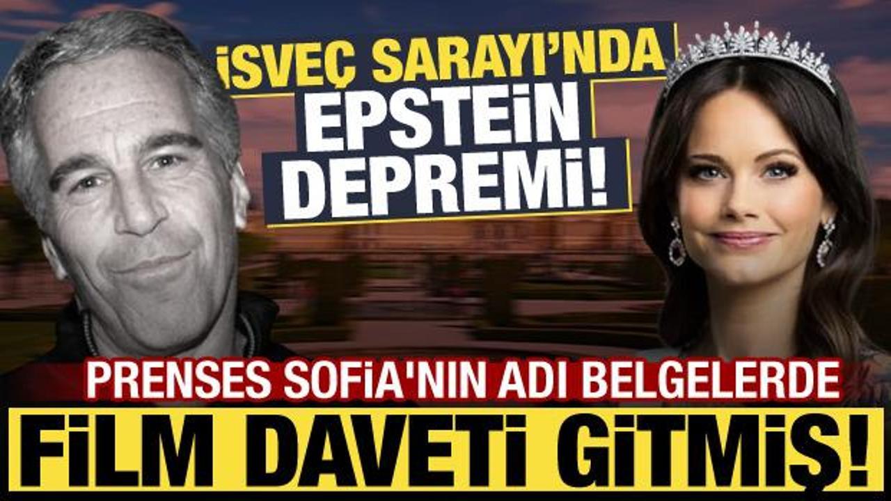 İsve&ccedil; Prensesi Sofia mide bulandıran Epstein dosyasında! Film daveti ortalığı karıştırdı