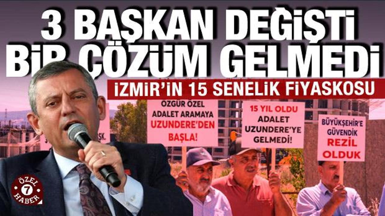 İzmir'in fiyaskosu: 3 Belediye Başkanı değişti 15 senedir bitmedi: Mağdurlar isyan ediyor