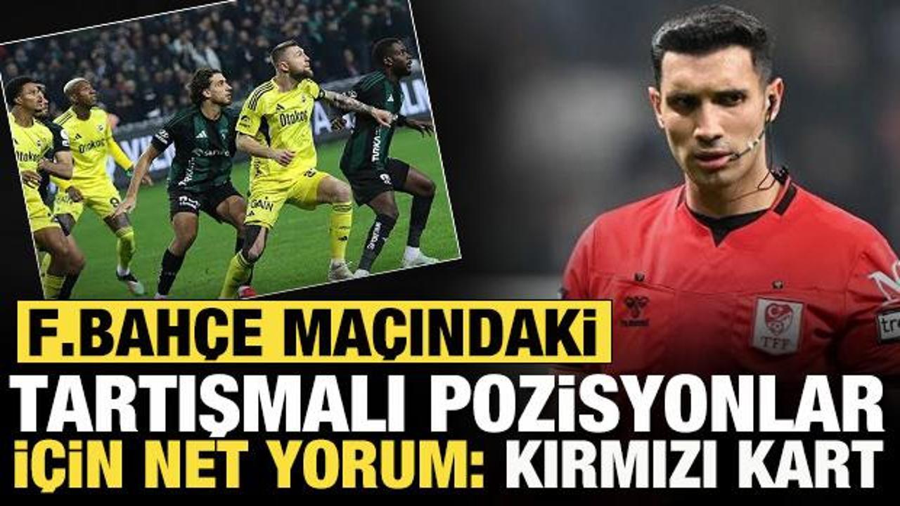 Kocaelispor-Fenerbah&ccedil;e ma&ccedil;ı i&ccedil;in net yorum: VAR devreye girmeliydi, kırmızı kart!