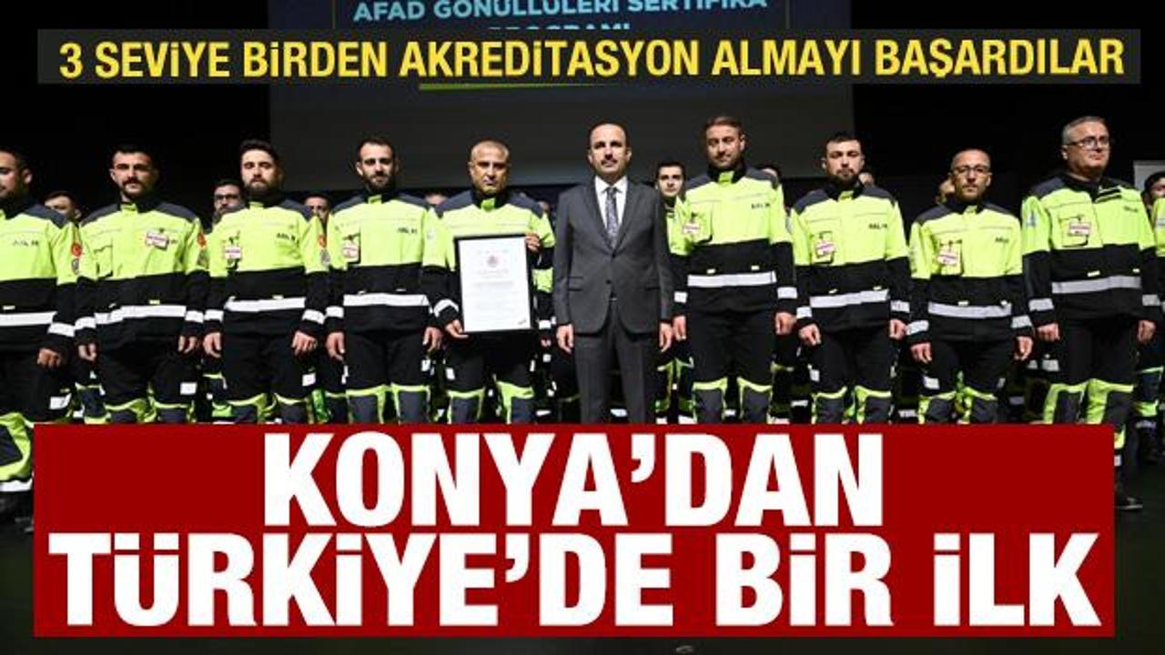 Konya B&uuml;y&uuml;kşehir'den afet y&ouml;netiminde T&uuml;rkiye'de bir ilk 