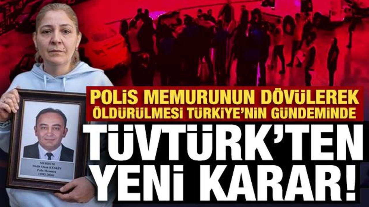 Polis memuru Melih Okan Keskin'in &ouml;ld&uuml;r&uuml;lmesinin ardından T&Uuml;VT&Uuml;RK'ten yeni karar!