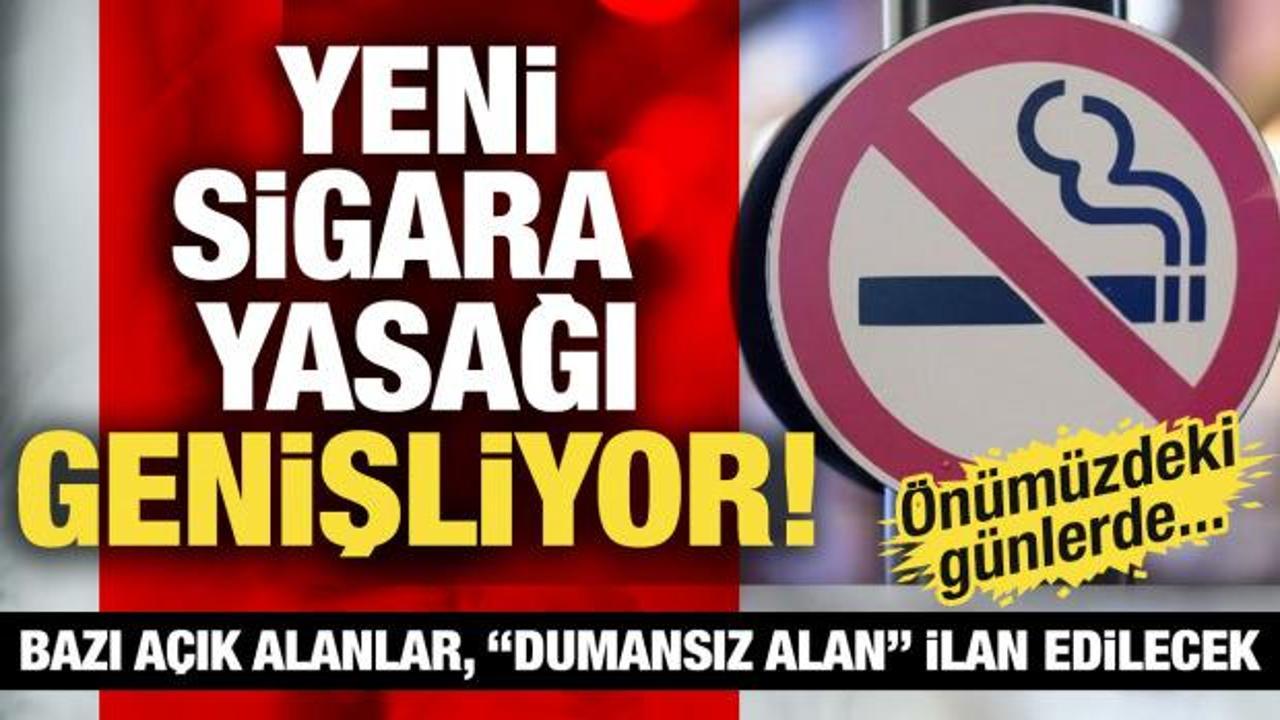 Sigara yasağı yolda! Artık parklar ve plajlarda i&ccedil;ilemeyecek