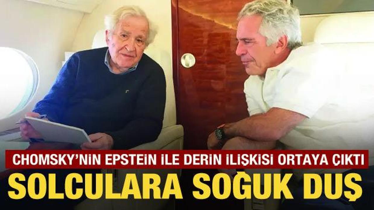 Solculara Chomsky şoku: Epstein ile derin ilişkisi ortaya &ccedil;ıktı