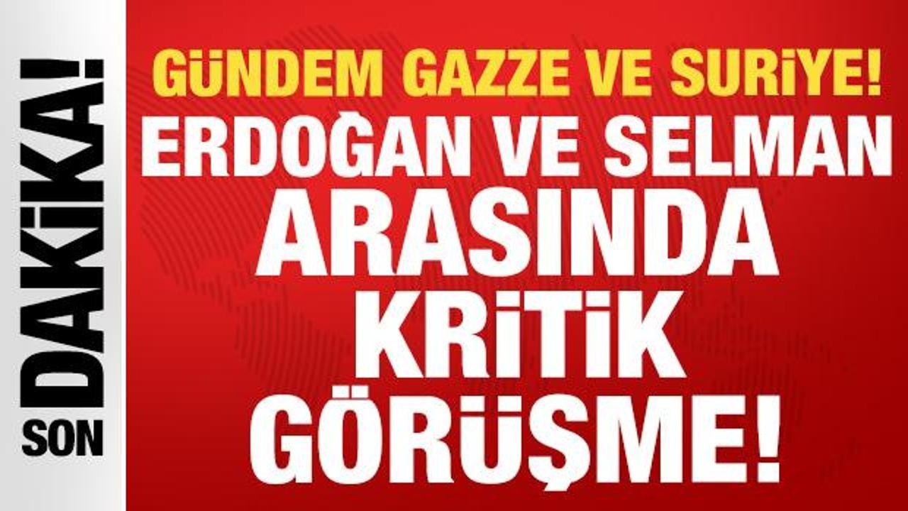 Son dakika: T&uuml;rkiye ve Suudi Arabistan arasında kritik g&ouml;r&uuml;şme!
