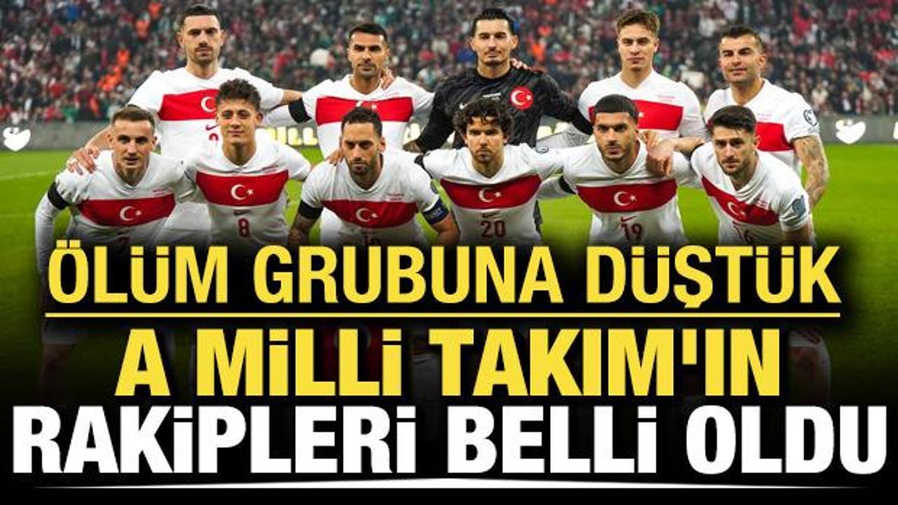 A Milli Takım'ın UEFA Uluslar A Ligi'ndeki rakipleri belli oldu