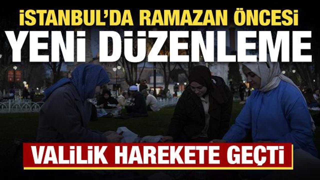 İstanbul Valiliği'nden ramazan genelgesi! İftar programlarında ve ışıklandırmaya yeni ayar