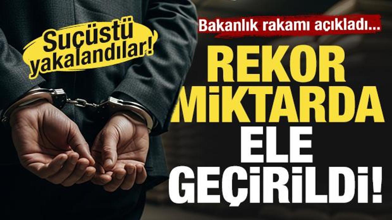 Ka&ccedil;ak&ccedil;ılara b&uuml;y&uuml;k darbe! Yılın ilk ayında 7,6 milyar liralık vurgun engellendi...