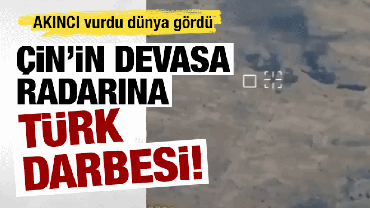Sudan semalarına T&uuml;rk m&uuml;hr&uuml;: AKINCI affetmedi! &Ccedil;in&rsquo;in hava savunma sistemi b&ouml;yle u&ccedil;uruldu
