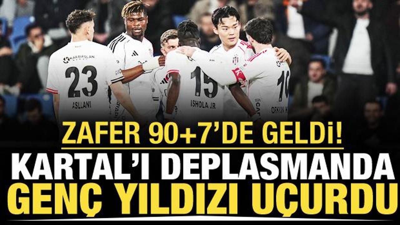 Zafer 90+7'de geldi! Kartal'ı deplasmandan gen&ccedil; yıldızı &ccedil;ıkardı