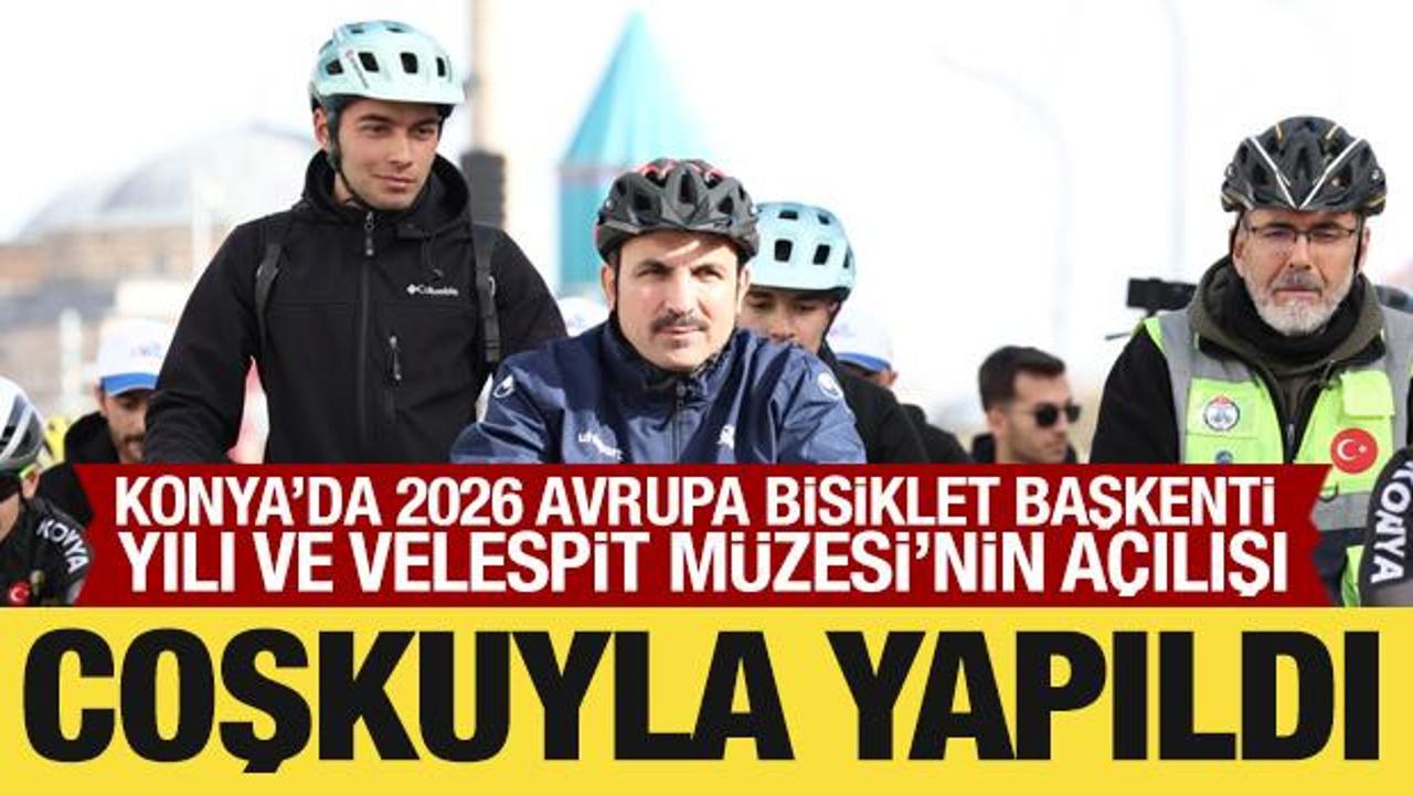 2026 Avrupa Bisiklet Başkenti yılı ve Velespit M&uuml;zesi&rsquo;nin a&ccedil;ılışı coşkuyla yapıldı