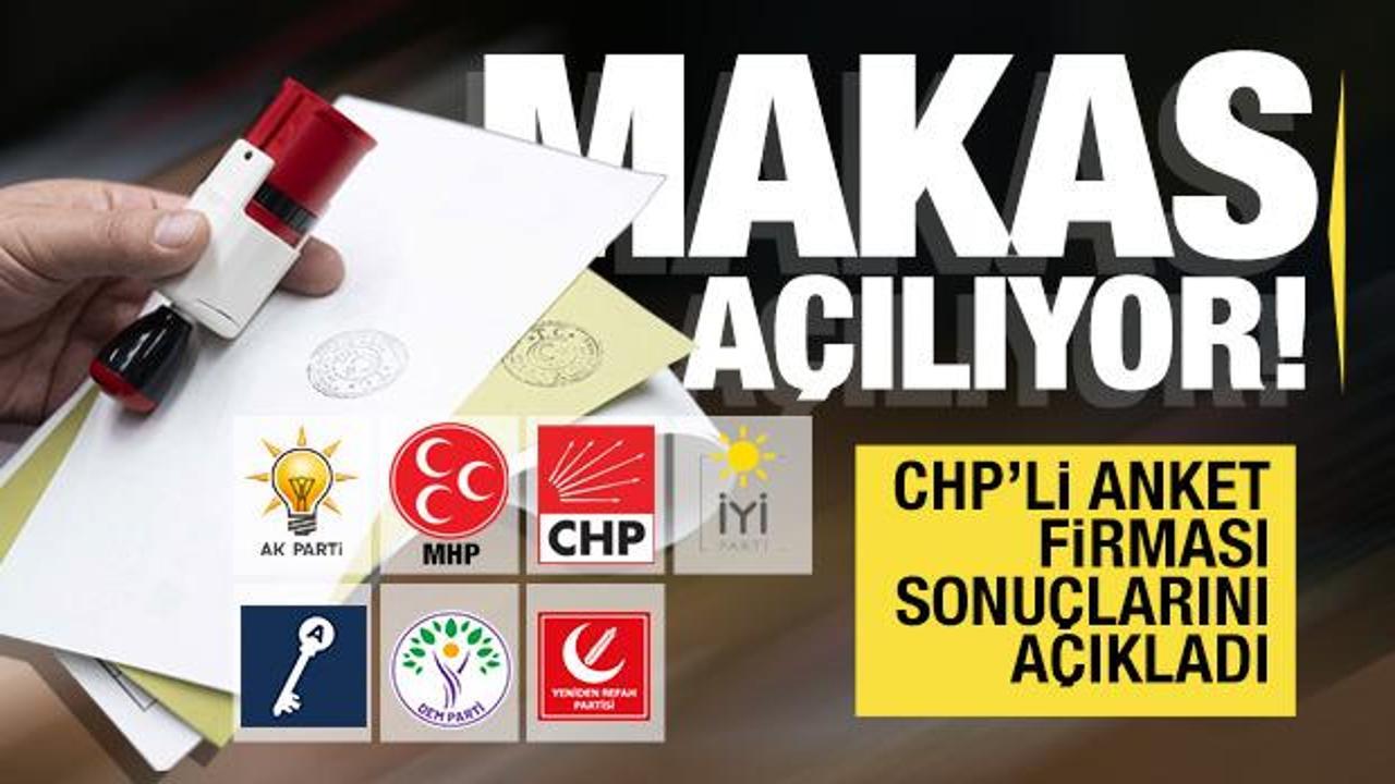 CHP'li Gezici Araştırma'dan &ccedil;arpıcı anket! AK Parti ve CHP arasında makas a&ccedil;ılıyor
